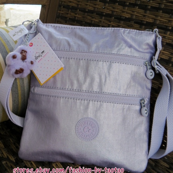 Kipling Handbags - NWT Kipling Keiko Metallic Crossbody Mini Bag